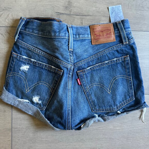 Levi's 501 High Rise Shorts - Picture 7 of 7